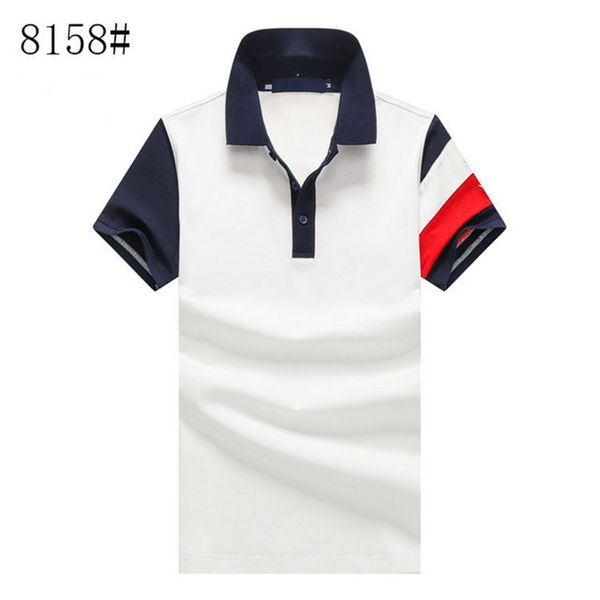 summer men's polo shirt loose business quick-drying breathable short sleeves, White;black
summer men's polo shirt loose business quick-drying breathable short sleeves, White;black