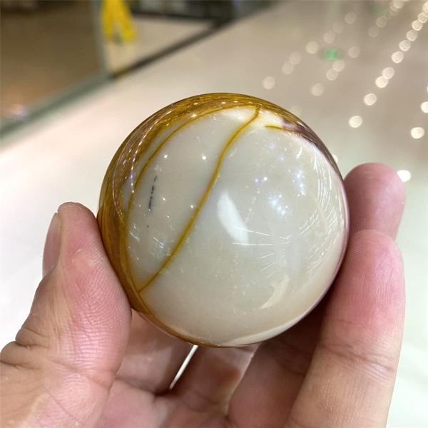 decorative objects & figurines 1 pcs natural colorful red yellow mookite sphere crystal stone ball energy healing quartz for decoration
decorative objects & figurines 1 pcs natural colorful red yellow mookite sphere crystal stone ball energy healing quartz for decoration