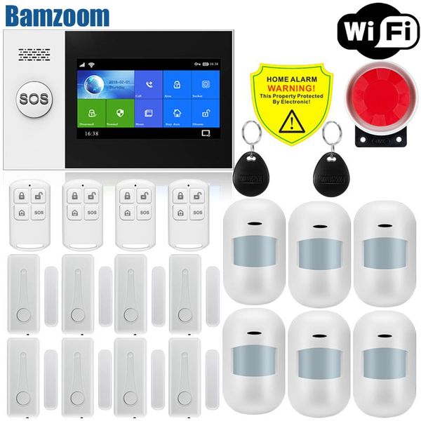 alarm systems wifi gsm system wireless & wired detectors smart home app control english/russian/spanish/france/italian
alarm systems wifi gsm system wireless & wired detectors smart home app control english/russian/spanish/france/italian