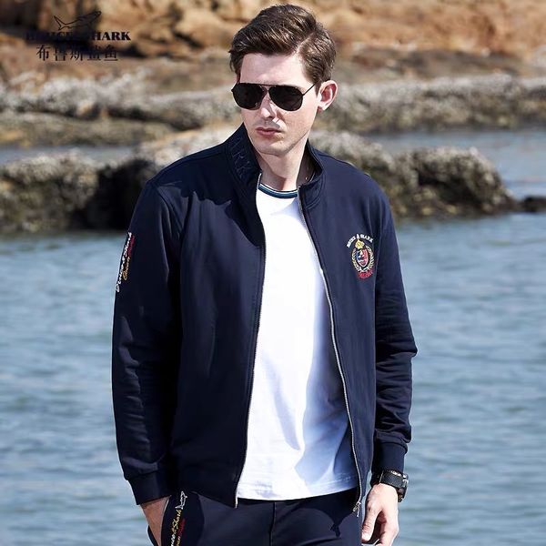 men's casual shirts bruce&shark sport wear baseball jacket smart causal fashion style male wear loose to 3xl r4l2, White;black
men's casual shirts bruce&shark sport wear baseball jacket smart causal fashion style male wear loose to 3xl r4l2, White;black