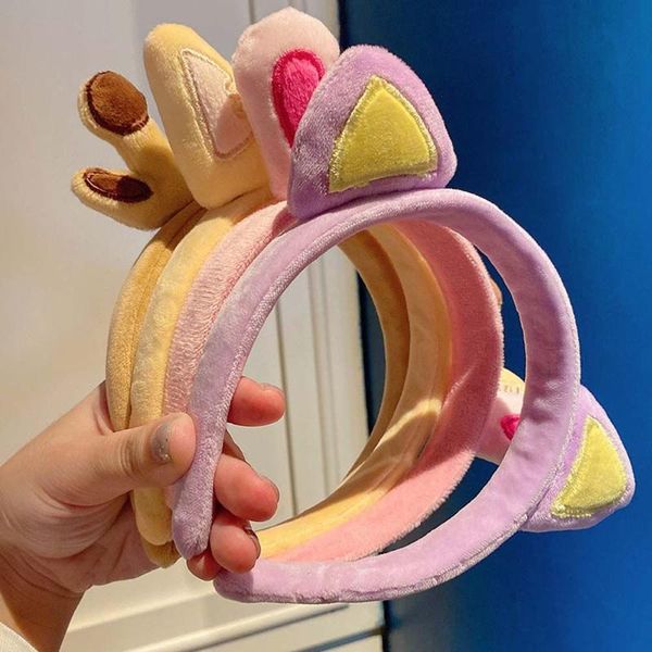 hair accessories ears rabbits cartoon makeup animals frog eyes plush headbands bands korean style cat hoop, Slivery;white
hair accessories ears rabbits cartoon makeup animals frog eyes plush headbands bands korean style cat hoop, Slivery;white
