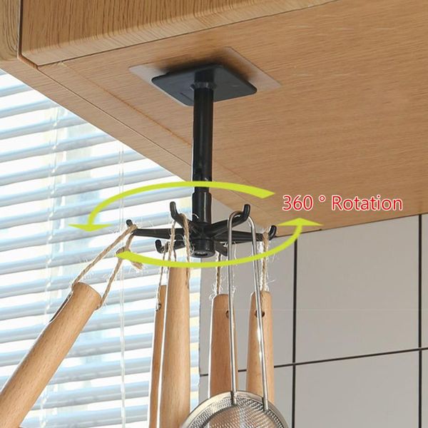 hooks & rails portable 360° punch-hook under holder shelf weighing kitchen utensil organiser wall hanging rack hanger cabinet bathroom
hooks & rails portable 360° punch-hook under holder shelf weighing kitchen utensil organiser wall hanging rack hanger cabinet bathroom