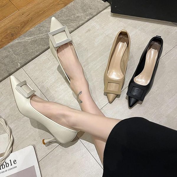 single shoes women's high heels light summer fashion sandals pointed rhinestone decorative dress, Black
single shoes women's high heels light summer fashion sandals pointed rhinestone decorative dress, Black