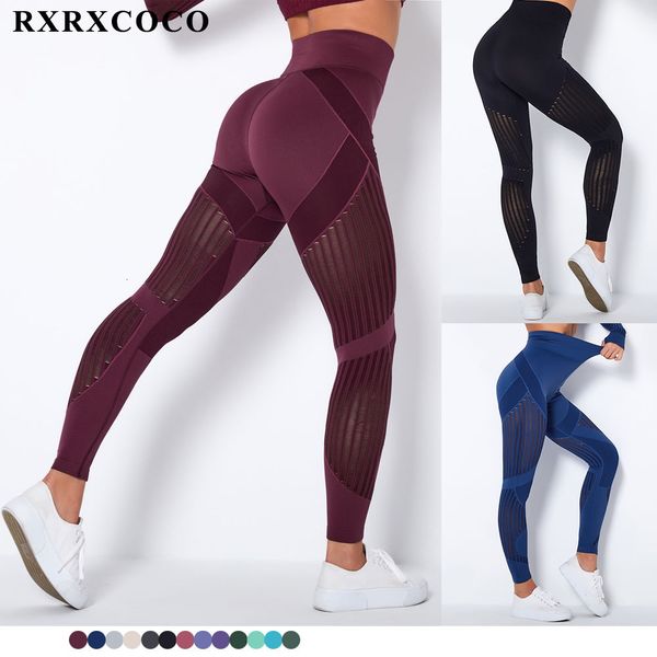 legging rxrxcoco gymnastics yoga broek women's high waist needless leggings push up elastic holle out fitness sports women, Black
legging rxrxcoco gymnastics yoga broek women's high waist needless leggings push up elastic holle out fitness sports women, Black