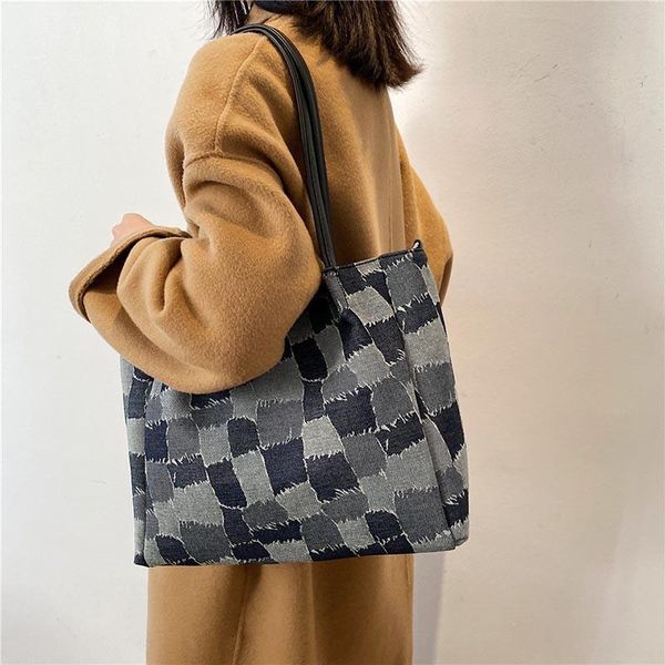 evening bags women soft canvas tote panelled color ladies shopping handbag large capacity with leather strap zipper shoulder bag
evening bags women soft canvas tote panelled color ladies shopping handbag large capacity with leather strap zipper shoulder bag