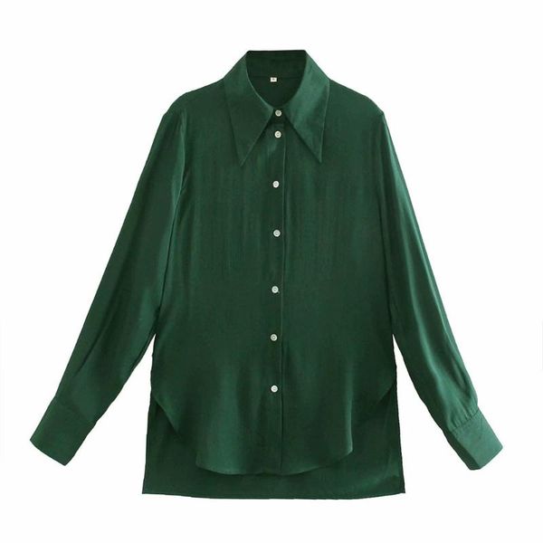 women's blouses & shirts diyig woman 2021 spring and summer casual french retro thin draping cardigan green shirt, White
women's blouses & shirts diyig woman 2021 spring and summer casual french retro thin draping cardigan green shirt, White