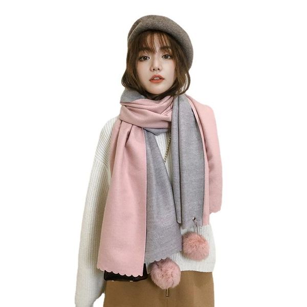 scarves winter scarf tessel soft warm pashmina female shawl wraps bufanda borla echarpe hiver cicartiz invierno mujer cachecol, Blue;gray
scarves winter scarf tessel soft warm pashmina female shawl wraps bufanda borla echarpe hiver cicartiz invierno mujer cachecol, Blue;gray