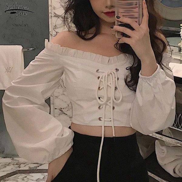 women's blouses & shirts blusas women blouse long sleeve solid korean autumn vintage shirt lace fashion lady clothing 10164, White
women's blouses & shirts blusas women blouse long sleeve solid korean autumn vintage shirt lace fashion lady clothing 10164, White