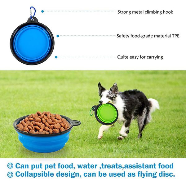 dog bowls & feeders large silicone folding bowl outdoor portable water for dogs puppy food collapsible pet feeder dish
dog bowls & feeders large silicone folding bowl outdoor portable water for dogs puppy food collapsible pet feeder dish