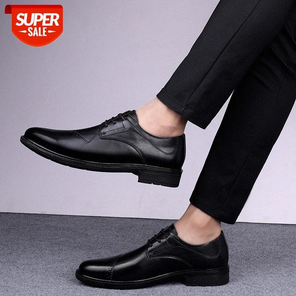 37-46 size men's autumn leather shoes with pointed toe straps fashion british brooke trendy casual layer #ug6b, Black
37-46 size men's autumn leather shoes with pointed toe straps fashion british brooke trendy casual layer #ug6b, Black