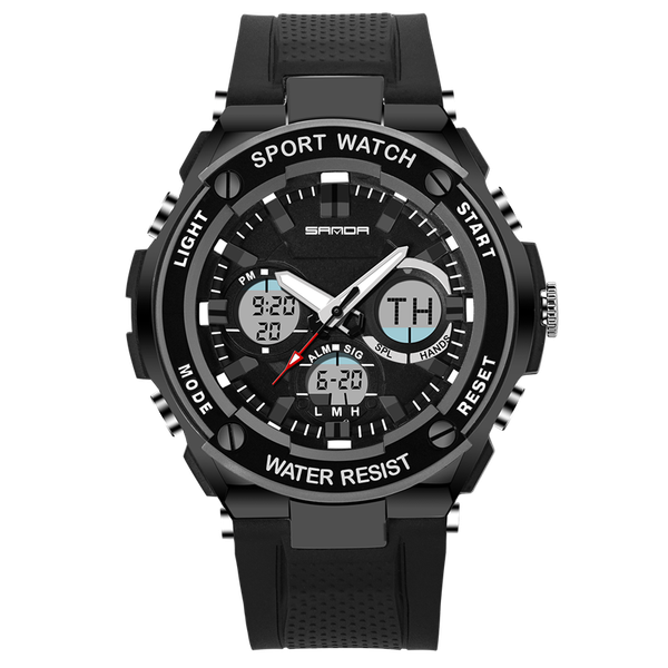 men dual display wristwatches digital watch waterproof led fashion outdoor sport black electronic diving fitness, Slivery;brown
men dual display wristwatches digital watch waterproof led fashion outdoor sport black electronic diving fitness, Slivery;brown
