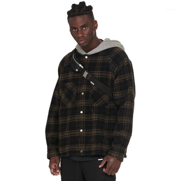 men's jackets high street brand jacket denim clothing techwear spring women's windbreaker, Black;brown
men's jackets high street brand jacket denim clothing techwear spring women's windbreaker, Black;brown