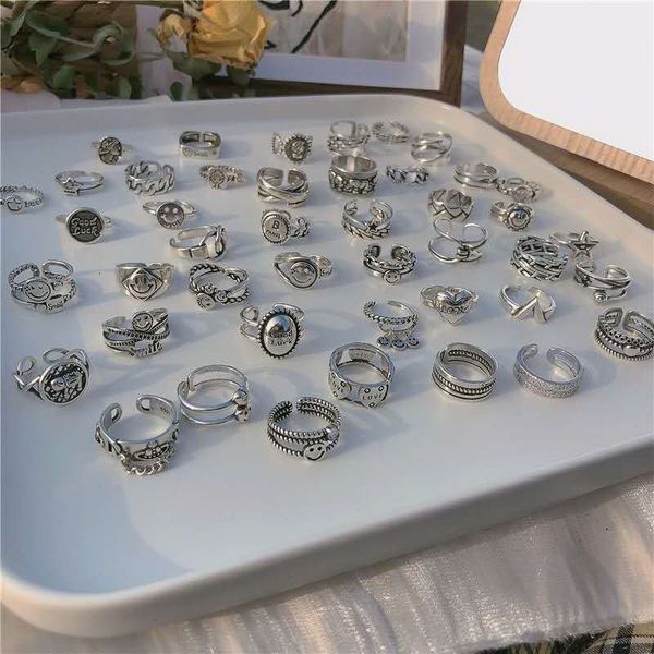qrtk korean indifference fashion personality smiling face multi layer old women can open thai silver band s tide female earring ring
qrtk korean indifference fashion personality smiling face multi layer old women can open thai silver band s tide female earring ring