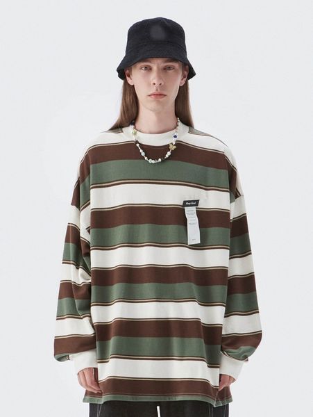 men cut and sew drop shoulder patch detail tee r6eu#, White;black
men cut and sew drop shoulder patch detail tee r6eu#, White;black