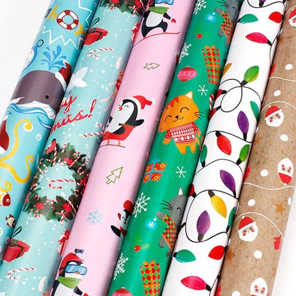 other arts and crafts christmas gift wrapping paper santa claus snowflake pattern wrap artware kraft decorative packaging
other arts and crafts christmas gift wrapping paper santa claus snowflake pattern wrap artware kraft decorative packaging