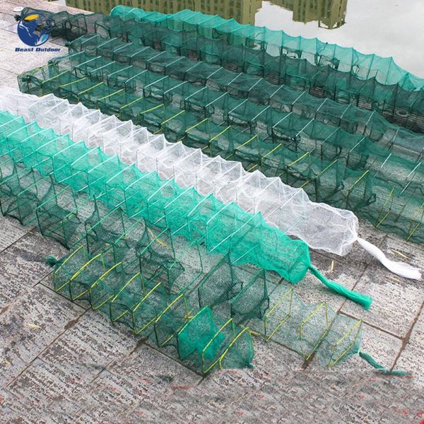 fishing accessories 4-12 hole automatic folding net lobster cage nylon foldable crab 1.3-5m trap cast type
fishing accessories 4-12 hole automatic folding net lobster cage nylon foldable crab 1.3-5m trap cast type