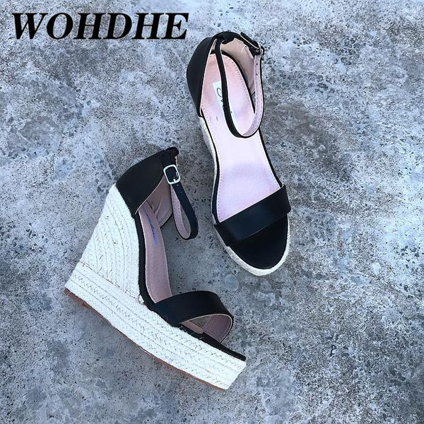 sandals platform fashion rope grass slope heel waterproof open toe high strap gladiator peep espadrille, Black
sandals platform fashion rope grass slope heel waterproof open toe high strap gladiator peep espadrille, Black