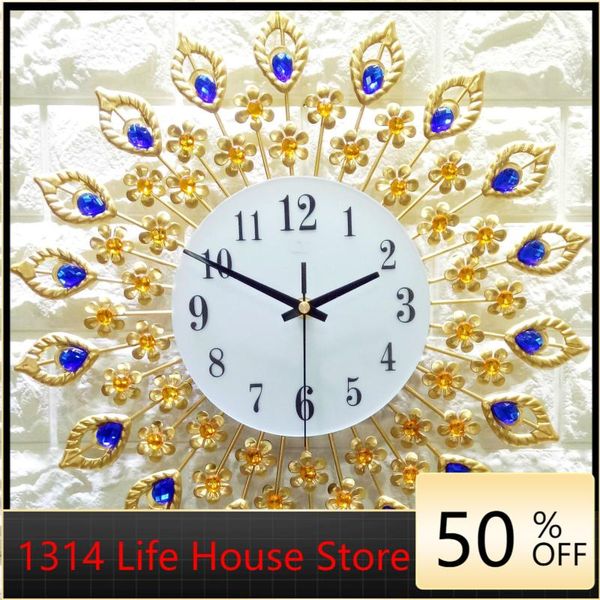 modern decor wrought golden living room wall clock creative fashion electronic european style bedroom quartz clocks
modern decor wrought golden living room wall clock creative fashion electronic european style bedroom quartz clocks