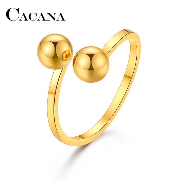 stainless steel band rings for women double ball engagement fashion jewelry for male party wedding, Silver
stainless steel band rings for women double ball engagement fashion jewelry for male party wedding, Silver