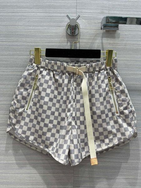 women's shorts high street plaid for women summer 2021 waist drawstring jogging zipper pockets lady, White;black
women's shorts high street plaid for women summer 2021 waist drawstring jogging zipper pockets lady, White;black