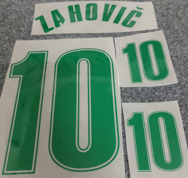 2002 slovenia outdoor football collectable printing soccer nameset #10 cahovic national team player's stamping letter impressed numberi
2002 slovenia outdoor football collectable printing soccer nameset #10 cahovic national team player's stamping letter impressed numberi