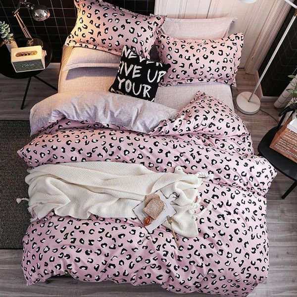 bedding sets fashion home pink leopard bed linens duvet cover set american style stripe bedclothes flat sheet bedspread
bedding sets fashion home pink leopard bed linens duvet cover set american style stripe bedclothes flat sheet bedspread