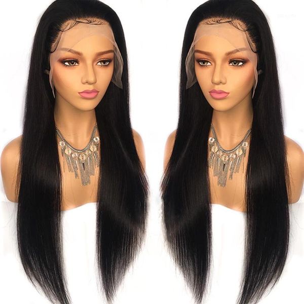 alibele transparent lace frontal wigs human hair straight 13x4 front 150% density for women remy1, Black;brown
alibele transparent lace frontal wigs human hair straight 13x4 front 150% density for women remy1, Black;brown
