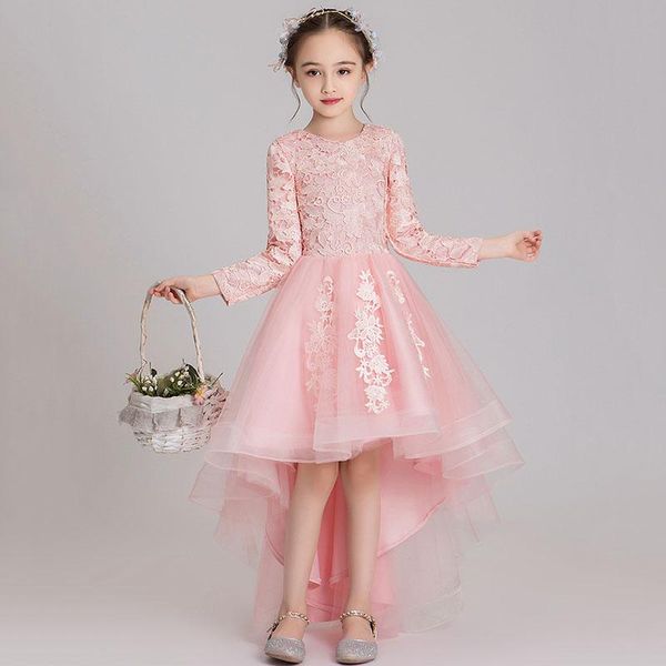 elegant pink high low evening dress for girls lace long-sleeve princess birthday party first communion ball gown dresses girl's, Red;yellow
elegant pink high low evening dress for girls lace long-sleeve princess birthday party first communion ball gown dresses girl's, Red;yellow