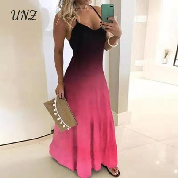 casual dresses summer female sleeveless v-neck dress fashion mini gradient beach plus size printing long sundress streetwear, Black;gray
casual dresses summer female sleeveless v-neck dress fashion mini gradient beach plus size printing long sundress streetwear, Black;gray