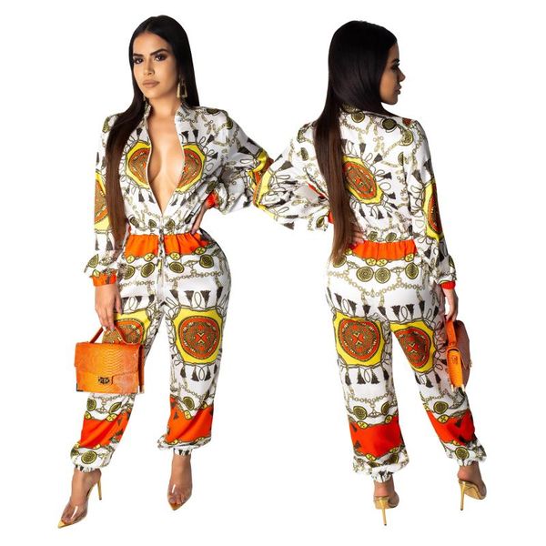 women's jumpsuits & rompers 2021 women summer vintage paisley print zipper up long sleeve jumpsuit fashion casual high waist romper pla, Black;white
women's jumpsuits & rompers 2021 women summer vintage paisley print zipper up long sleeve jumpsuit fashion casual high waist romper pla, Black;white
