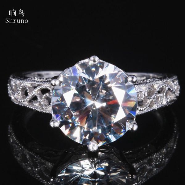 cluster rings shruno vintage style sterling silver 925 round 10mm 100% genuine graded cubic zirconia ring fine jewelry prong setting, Golden;silver
cluster rings shruno vintage style sterling silver 925 round 10mm 100% genuine graded cubic zirconia ring fine jewelry prong setting, Golden;silver