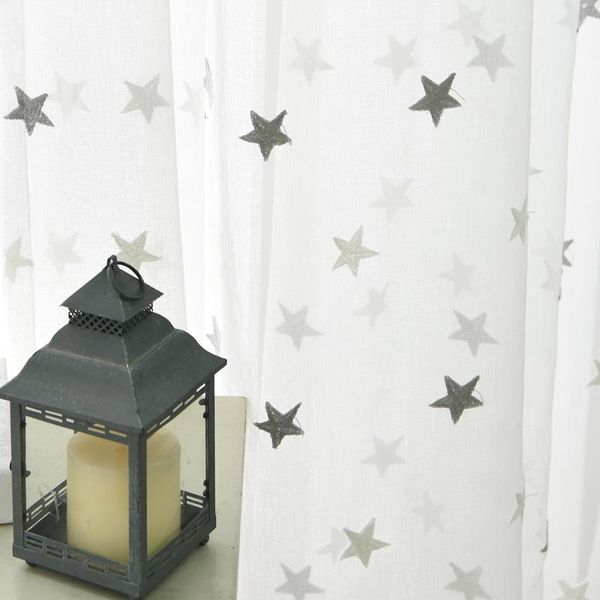 curtain & drapes 3d stars embroidered white tulle curtains for bedroom living room kitchen sheer kids baby door window
curtain & drapes 3d stars embroidered white tulle curtains for bedroom living room kitchen sheer kids baby door window