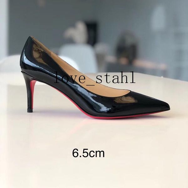 dress shoes 2021 lovestahl women luxury red patent leather simple pointed wedding party high heels 6.5cm, Black
dress shoes 2021 lovestahl women luxury red patent leather simple pointed wedding party high heels 6.5cm, Black