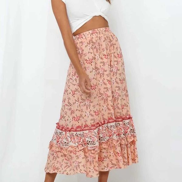 skirts boho floral printed midi skirt high waist ruffle elastic vintage faldas summer fall beach casual clothes long women 0wyp, Black
skirts boho floral printed midi skirt high waist ruffle elastic vintage faldas summer fall beach casual clothes long women 0wyp, Black