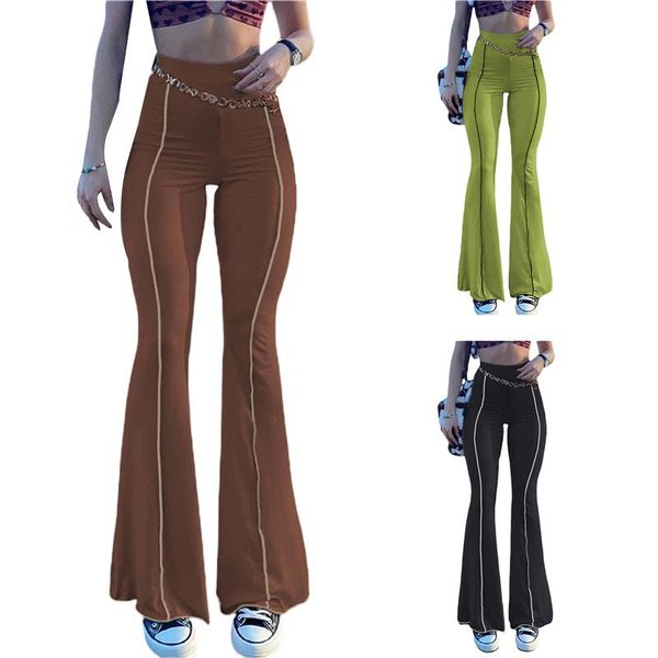 women's pants & capris female flared trousers adults high waist long bell-bottomed for spring fall brown/green/black s//l, Black;white
women's pants & capris female flared trousers adults high waist long bell-bottomed for spring fall brown/green/black s//l, Black;white