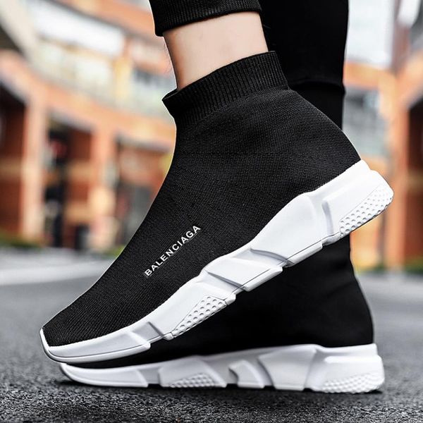 boots breathable ankle women socks shoesmen's female sneakers casual elasticity wedge platform shoes zapatillas mujer size 36-44, Black
boots breathable ankle women socks shoesmen's female sneakers casual elasticity wedge platform shoes zapatillas mujer size 36-44, Black