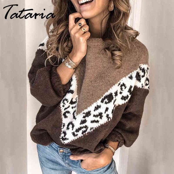 autumn winter knitted sweater for women mohair leopard loose long sleeve plus size pullovers 210514, White;black
autumn winter knitted sweater for women mohair leopard loose long sleeve plus size pullovers 210514, White;black