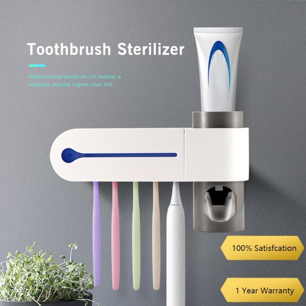 light ultraviolet toothbrush automatic toothpaste dispenser sterilizer holder cleaner support drop holders
light ultraviolet toothbrush automatic toothpaste dispenser sterilizer holder cleaner support drop holders