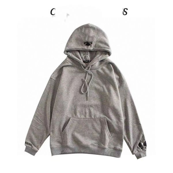 autumn kroga litchi sweater hooded women's autumn loose, Black