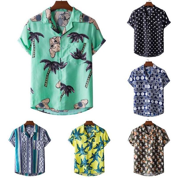 men's casual shirts 2021 arrival men loose shirt ethnic style print short sleeve stand collar streetwear hawaiian, White;black
men's casual shirts 2021 arrival men loose shirt ethnic style print short sleeve stand collar streetwear hawaiian, White;black