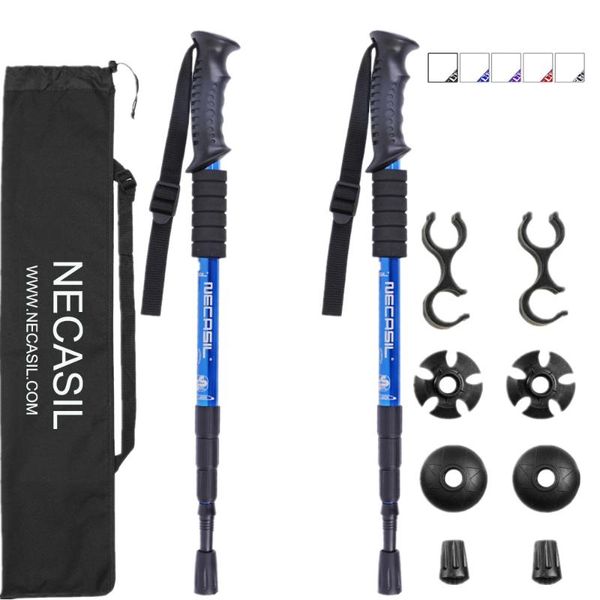 2pcs/lot walking stick trekking poles nordic aluminum ski camp hiking crutches cane north pole
2pcs/lot walking stick trekking poles nordic aluminum ski camp hiking crutches cane north pole