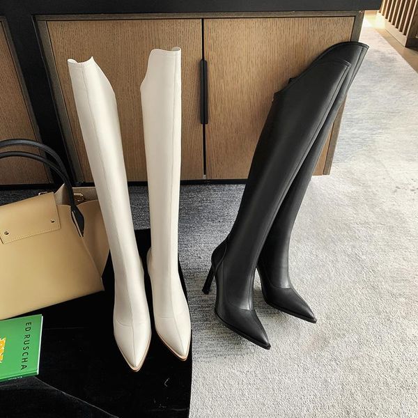 boots mkkhou fashion over-the-knee women's four seasons leather pointed high-heeled all-match knight high, Black
boots mkkhou fashion over-the-knee women's four seasons leather pointed high-heeled all-match knight high, Black