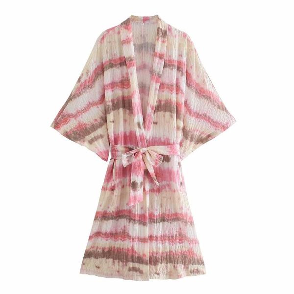 women's swimwear summer fashion women relaxed oversized kimono for vacation beach bikini age-reducing clothing, White;black
women's swimwear summer fashion women relaxed oversized kimono for vacation beach bikini age-reducing clothing, White;black
