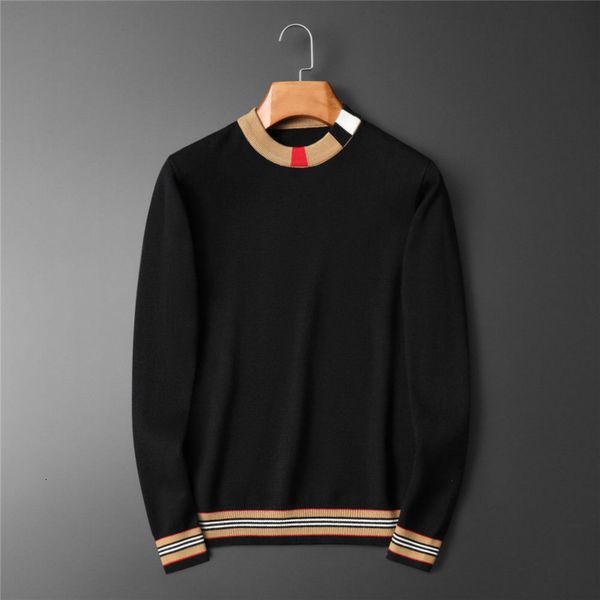 tee 2021 autumn and winter new versatile men's wear round neck long sleeve trend handsome sweater, White;black
tee 2021 autumn and winter new versatile men's wear round neck long sleeve trend handsome sweater, White;black