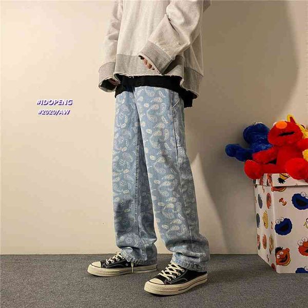 men's jeans printing casual pants baggy homme cargo pocket mopping biker denim blue/black color trousers size -2xl 0hsz
men's jeans printing casual pants baggy homme cargo pocket mopping biker denim blue/black color trousers size -2xl 0hsz