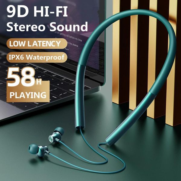 headphones & earphones 58h magnetic wireless bluetooth 5.0 neckband stereo hifi headset ipx6 waterproof earbuds with mic
headphones & earphones 58h magnetic wireless bluetooth 5.0 neckband stereo hifi headset ipx6 waterproof earbuds with mic