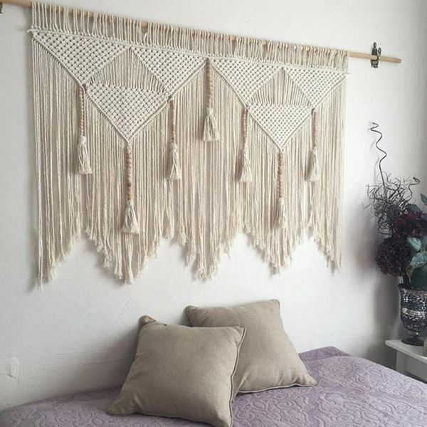 tapestries macrame wall hanging handwoven bohemian cotton rope boho tapestry home decor woven art
tapestries macrame wall hanging handwoven bohemian cotton rope boho tapestry home decor woven art
