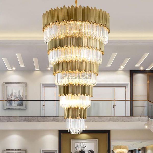 large big crystal chandelier lighting led cristal chandeliers stair hanging light home el restaurant indoor fixture
large big crystal chandelier lighting led cristal chandeliers stair hanging light home el restaurant indoor fixture