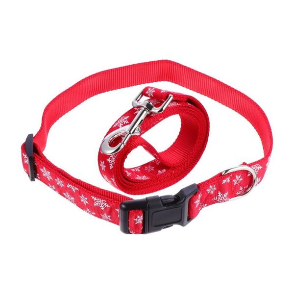 outdoor gadgets 1 set adjustable christmas collar with matching leash pet supplies
outdoor gadgets 1 set adjustable christmas collar with matching leash pet supplies
