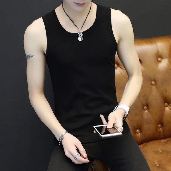 Beh6 four seasons bottomed men' basketball vest cotton slim bodybuilding sports men' tank tops bottomed pure color cotton back youth bask, White;black
Beh6 four seasons bottomed men' basketball vest cotton slim bodybuilding sports men' tank tops bottomed pure color cotton back youth bask, White;black